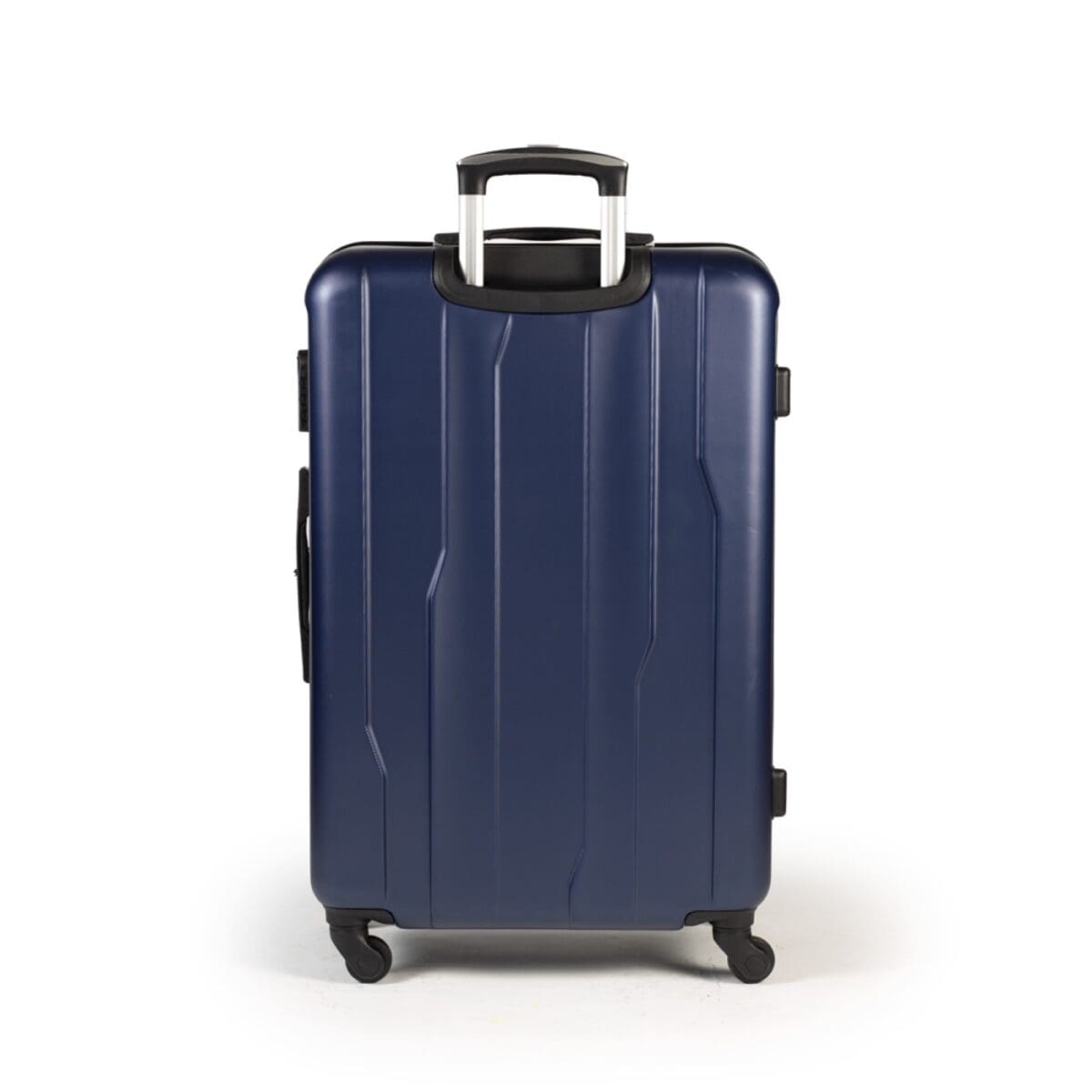 πίσω πλευρά βαλίτσας μπλε χρώμα