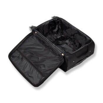 Εσωτερικό βαλίτσας υφασμάτινης με φερμουάρ