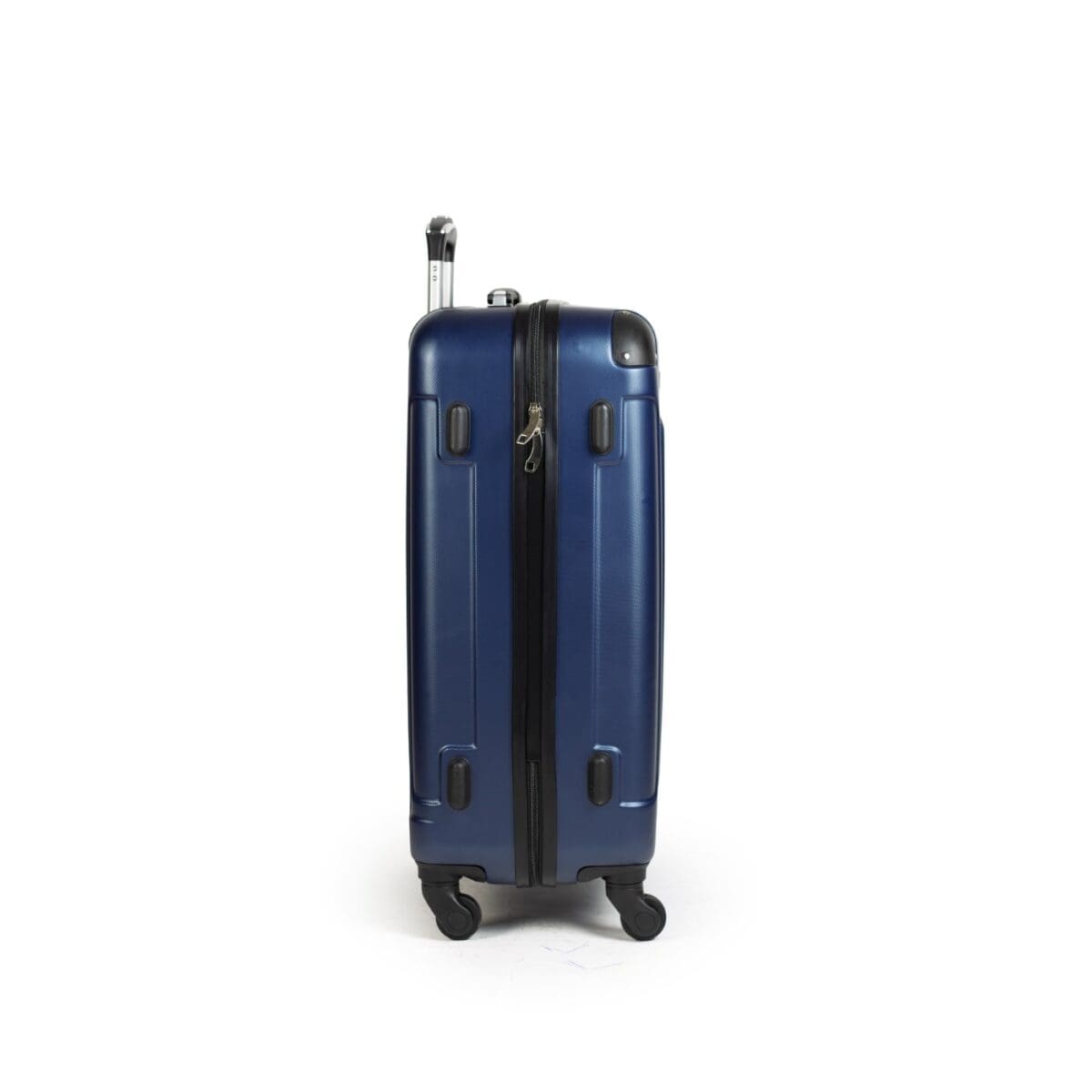 Δεξιά πλευρά βαλίτσας με πατόκουμπα σε χρώμα μπλε