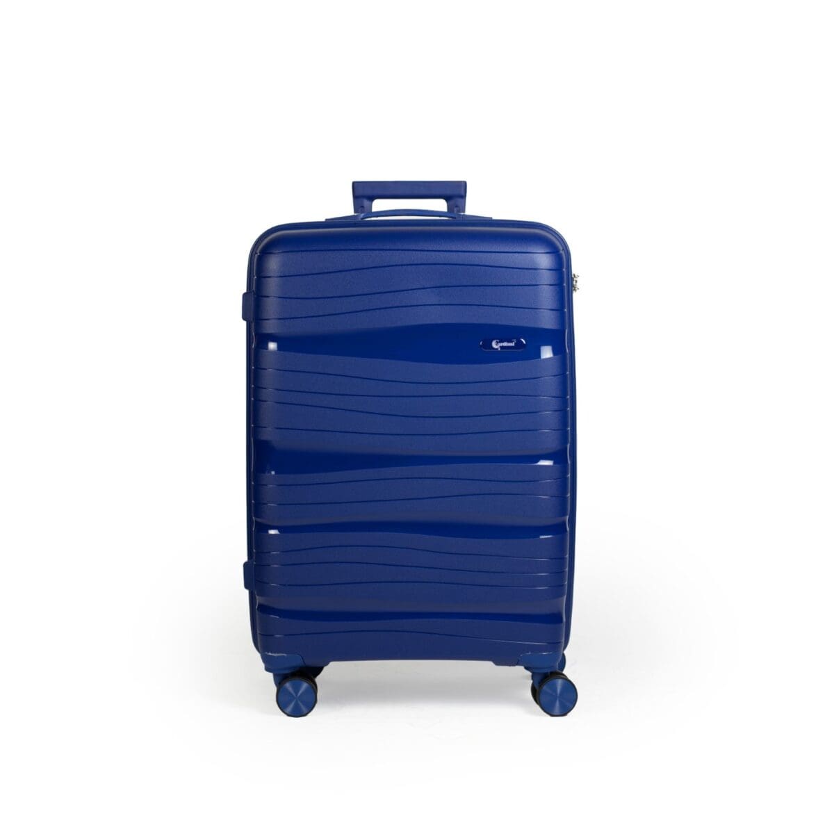 Βαλίτσα μεσαία με κλειδαριά tsa, υλικό PP(άθραυστο) σε χρώμα μπορντό με διπλά ροδάκια .