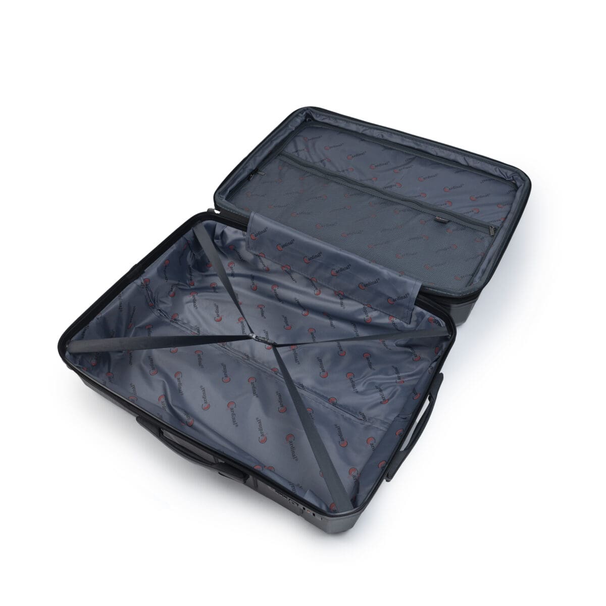 Εσωτερικό βαλίτσας με διαχωριστικό για ρούχα με φερμουάρ