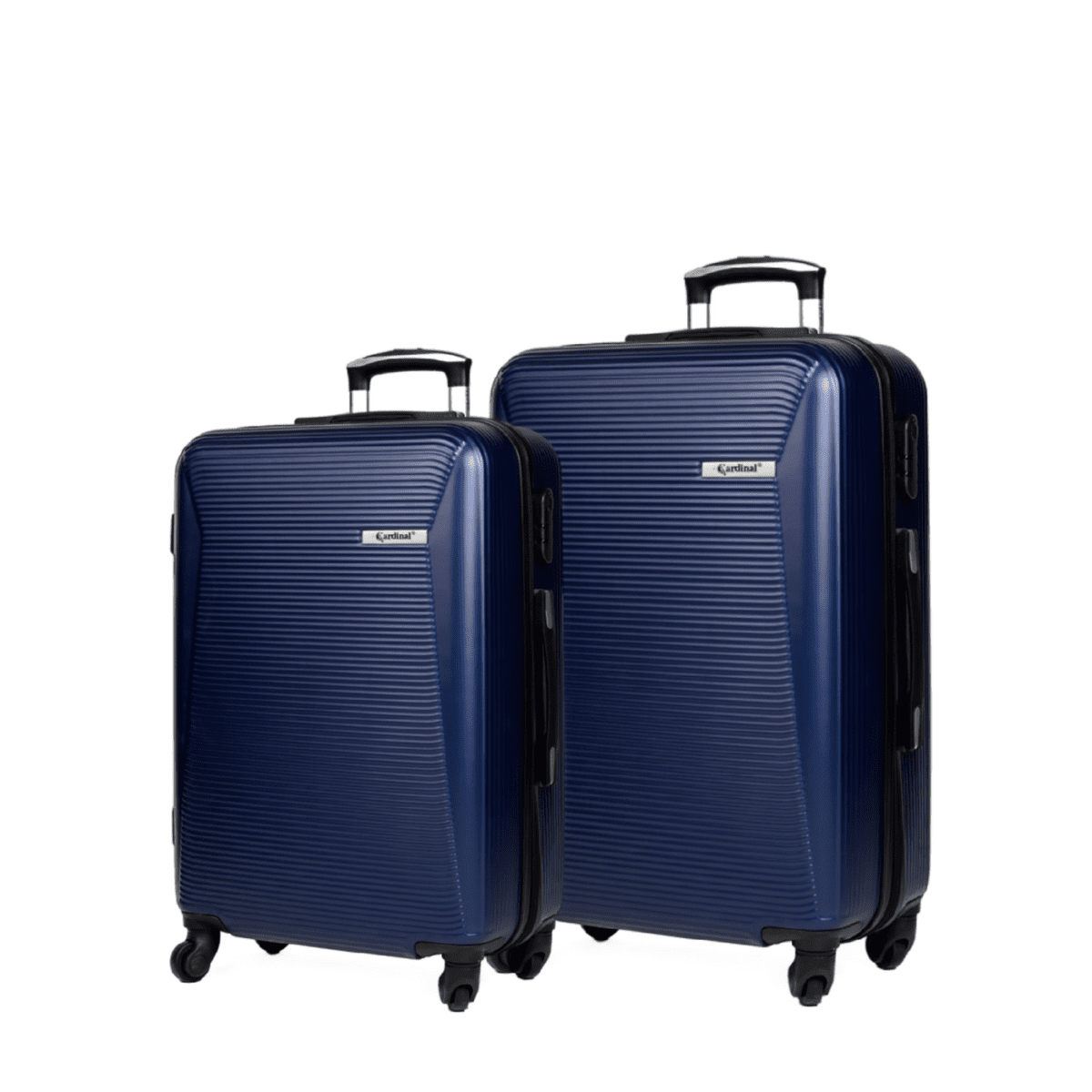 Βαλίτσες μεσαία , μεγάλη με κλειδαριά , υλικό abs σε χρώμα σκούρο μπλε .