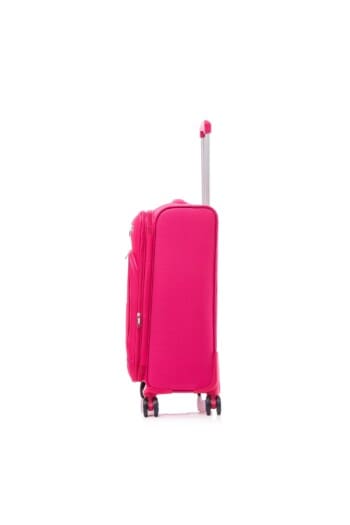 αριστερή πλευρά βαλίτσας ροζ