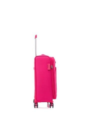 δεξιά πλευρά βαλίτσας ροζ